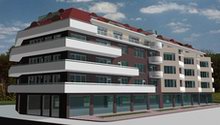 Housing building in Studentski grad, next to concert hall Hristo Botev